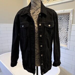 Madewell Charcoal Denim Jacket
